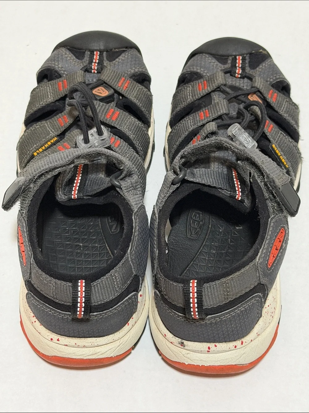 KEEN Newport Neo H2 Sandals - Black Grey Kid’s Size 2